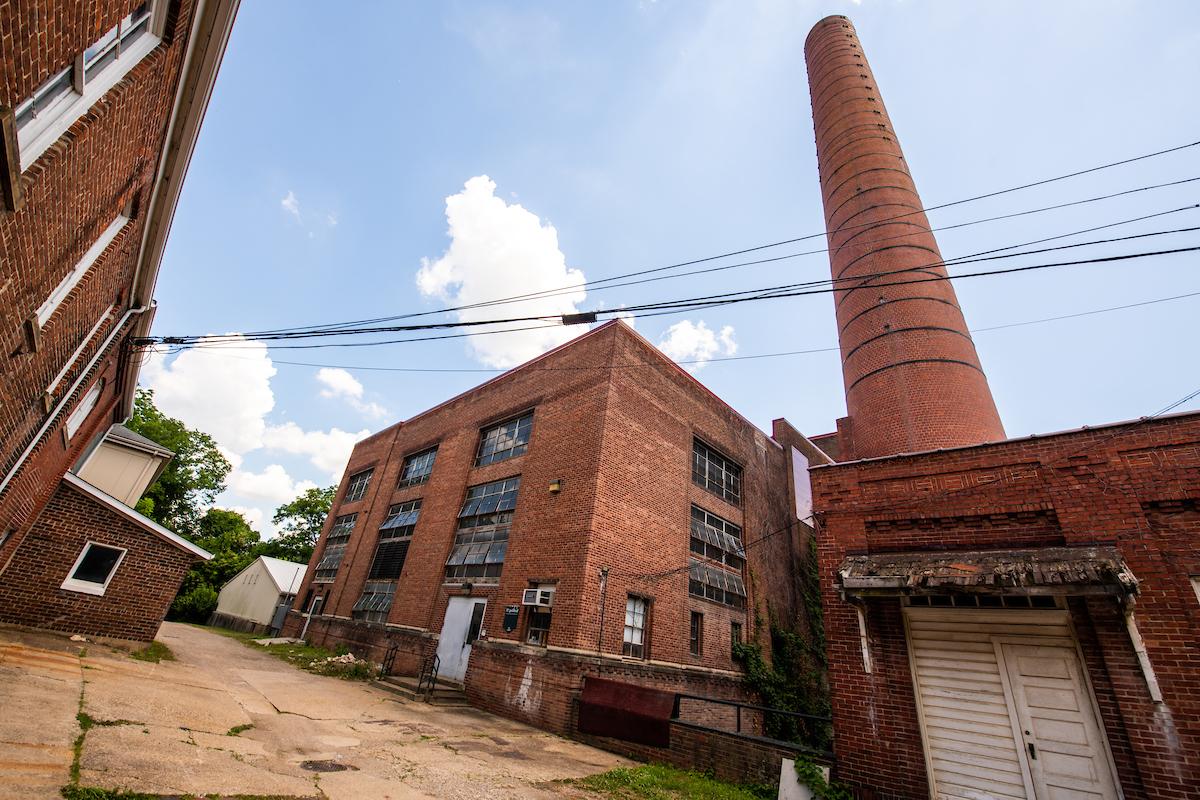 Photo of the Heating Plant at Ridges Building 33